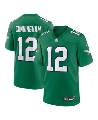 Men's Randall Cunningham Kelly Green Philadelphia Eagles Alternate Retired Player Game Jersey