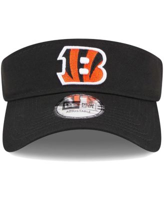 Men's Black Cincinnati Bengals Main Adjustable Visor