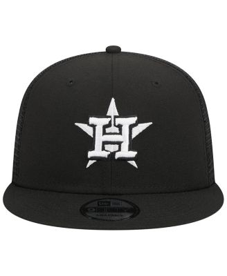 Men's Black Houston Astros Trucker 9FIFTY Snapback Hat