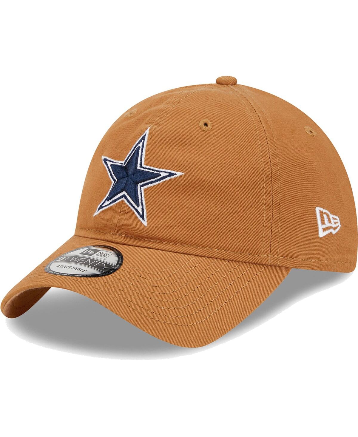 New Era Men's  Brown Dallas Cowboys Main Core Classic 2.0 9twenty Adjustable Hat In Brown