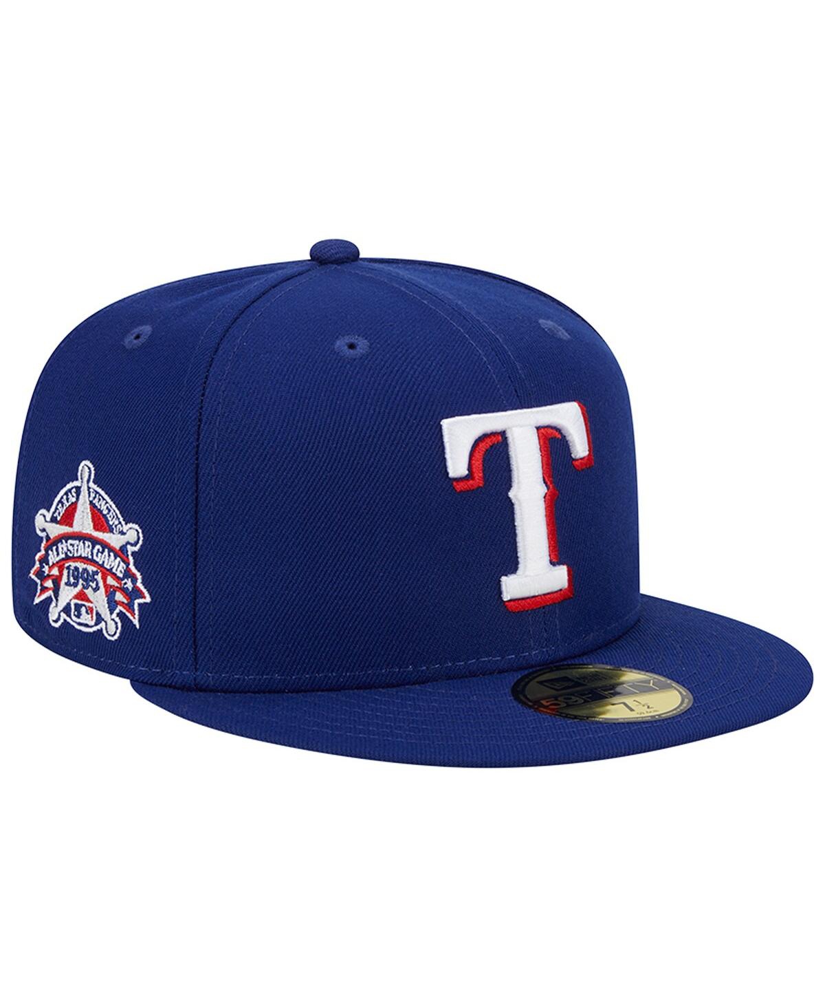 New Era Men's  Royal Texas Rangers 1995 Mlb All-star Game Side Patch 9fifty Snapback Hat In Royal