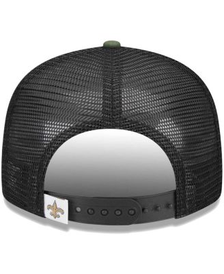 Big Boys and Girls Camo New Orleans Saints Main Trucker 9FIFTY Snapback Hat