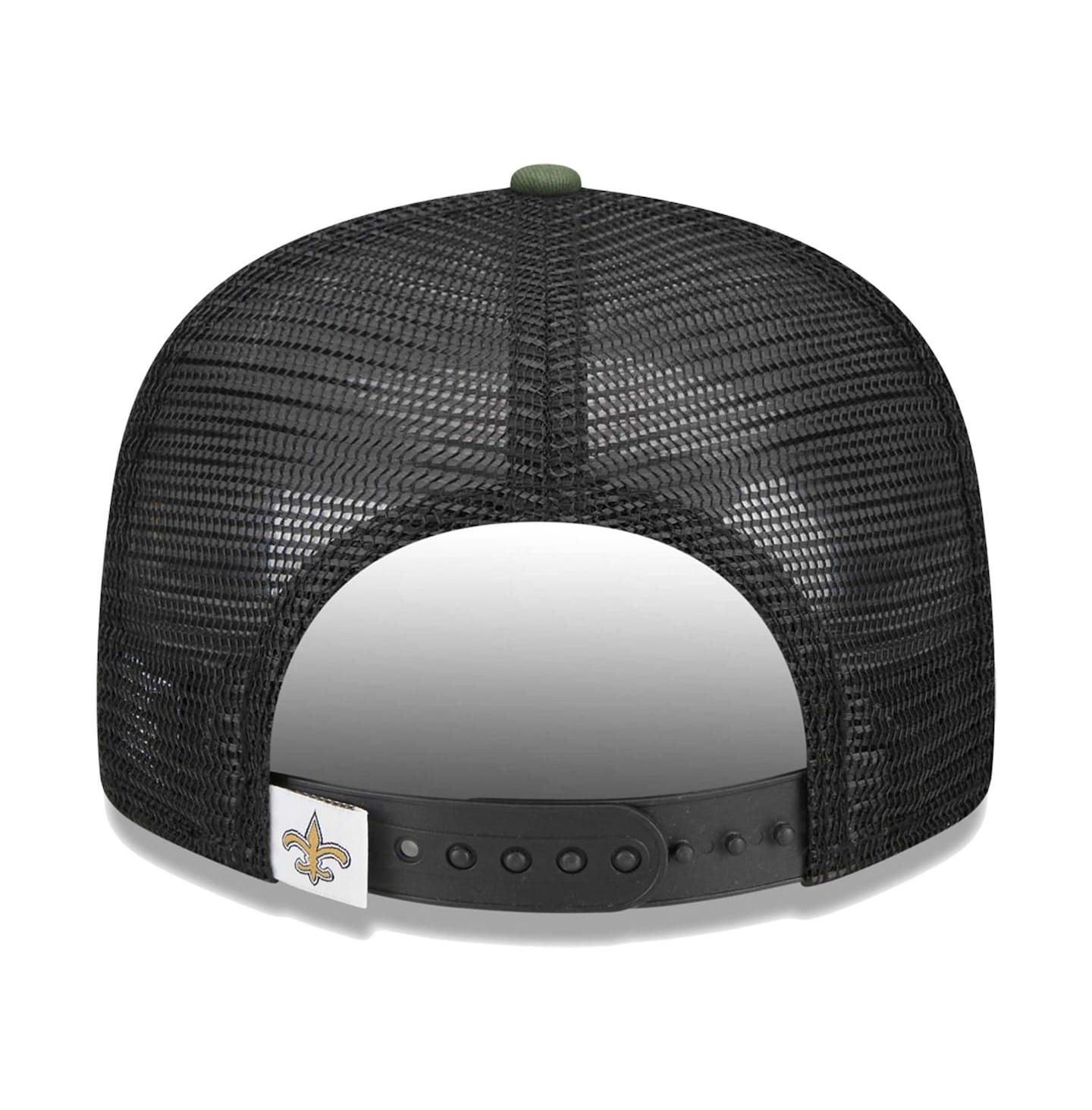 Детская кепка New Era Camo New Orleans Saints Main Trucker 9FIFTY Snapback Hat — фото 5