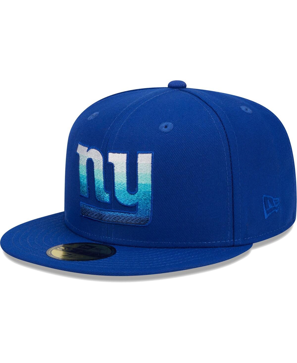 New Era Men's  Royal New York Giants Gradient 59fifty Fitted Hat In Royal