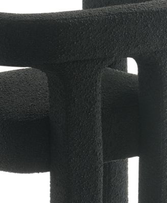 Mandy 28" Boucle Fabric Dining Chair