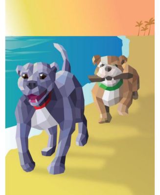 Paint by Sticker- Dogs- Create 12 Stunning Images One Sticker at a Time! by Workman Publishing