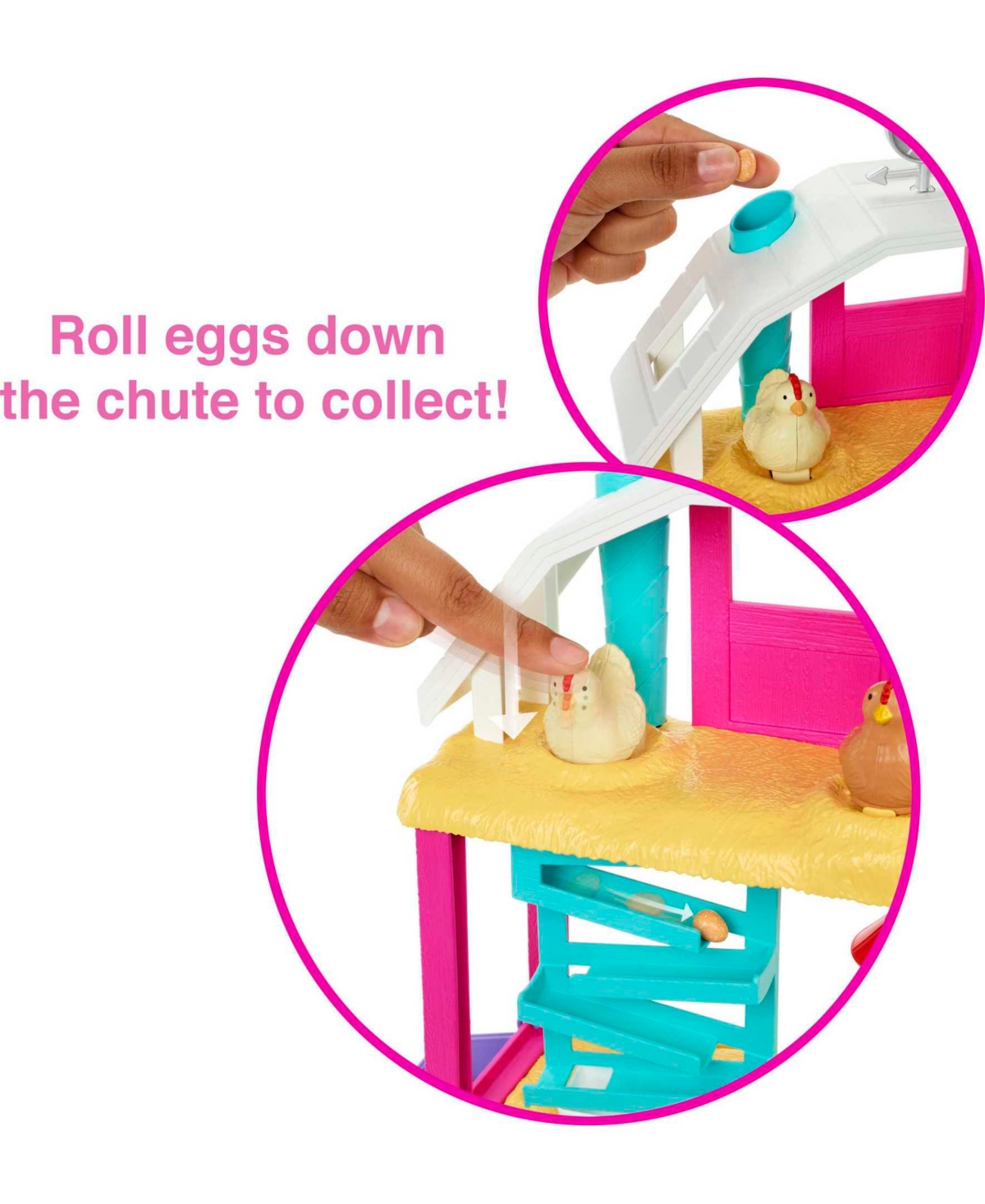 Shop Barbie Hatch Gather Egg Farm Playset In Multi