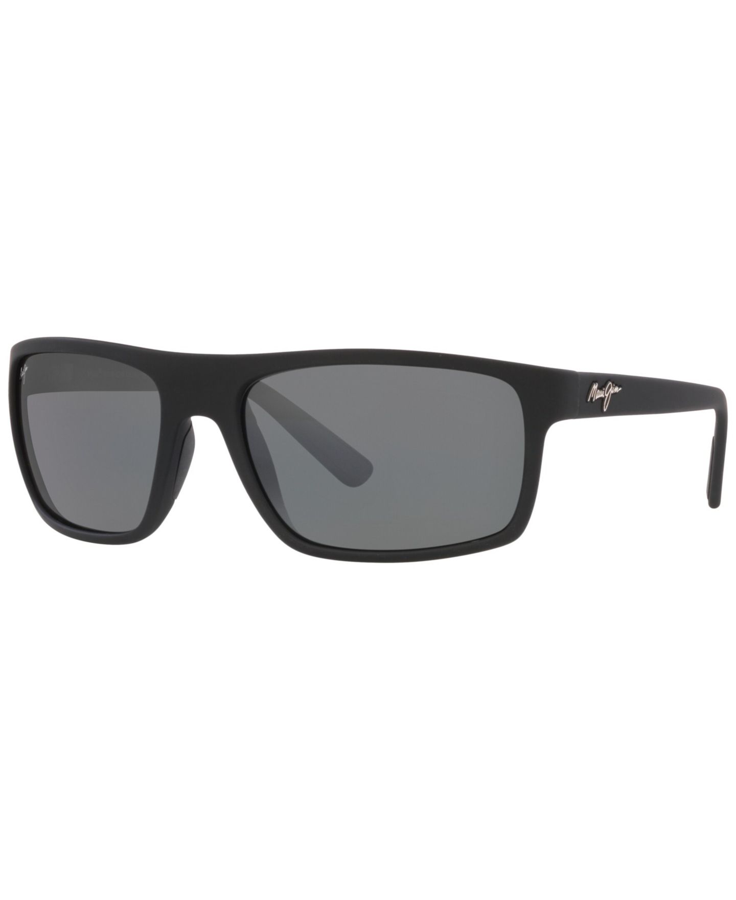 Солнцезащитные очки Maui Jim Unisex Polarized Sunglasses, 746 Byron Bay, цвет: Чёрный матовый — фото 1