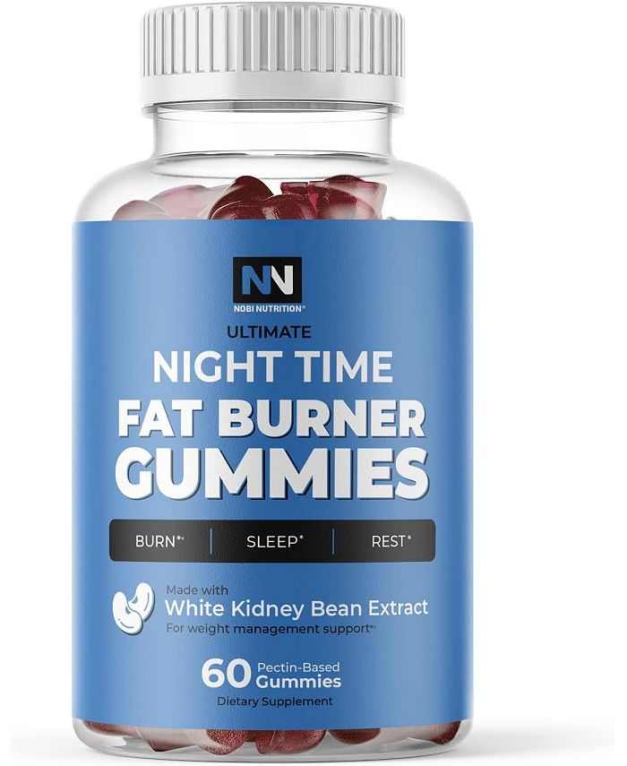 Nobi Nutrition Night Time Fat Burner Gummies For Women, Weight Loss &  Sleep Support Supplement, Slimming Hunger Suppressant & Metabolism Booster  to Shred Belly Fat While You Sleep