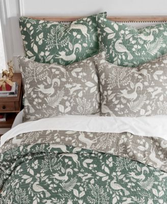 Home Bretton Woods Green Reversible Quilt Sets