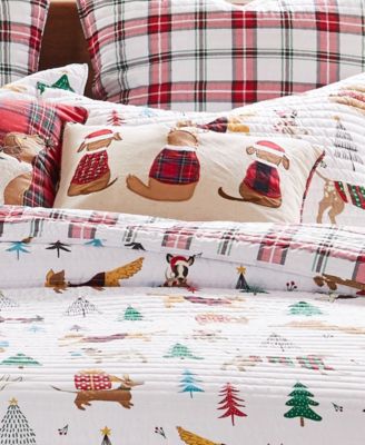 Jingle Paws Applique Decorative Pillow, 14" x 18"