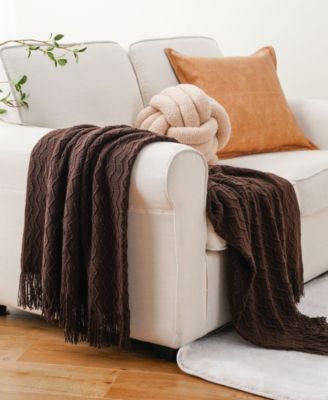 Wave-Link Texture Lightweight Throw, 50" x 60"