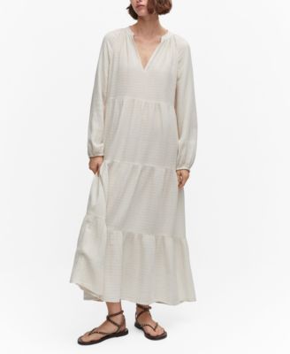 mango cotton shirt dress Women's Oversized 9/20/26 Made from a soft Smart Casual Dress Code Midi dress Size:2XL (Bust 100-105 cm)