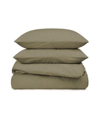 French Linen and Cotton Duvet & Sham Set - Full/Queen