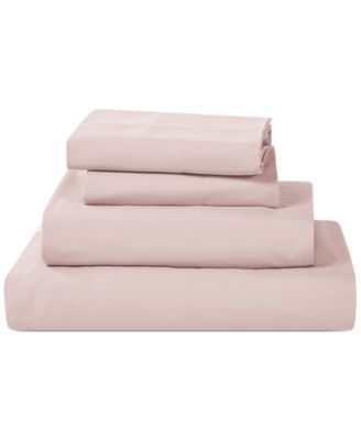Microfiber Easy Care Solid 4-Pc. Sheet Set, Queen