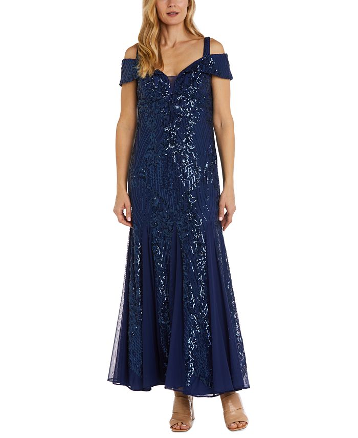 Macy's cold sales shoulder dresses