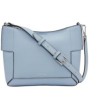 Calvin Klein Millie Small Convertible Shoulder Bag with Striped Crossbody  Strap - Macy's