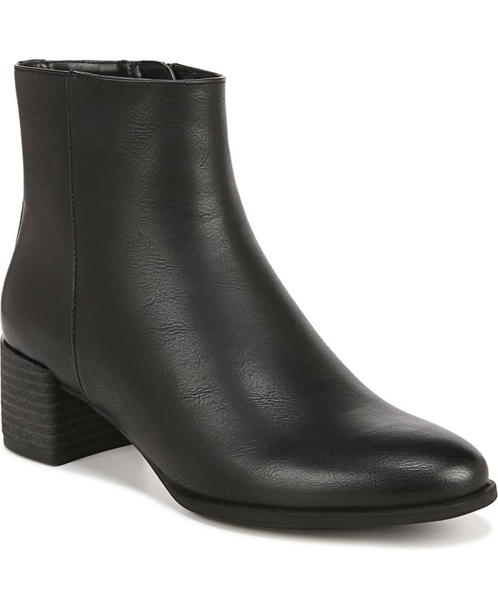 Leather new arrivals dress booties