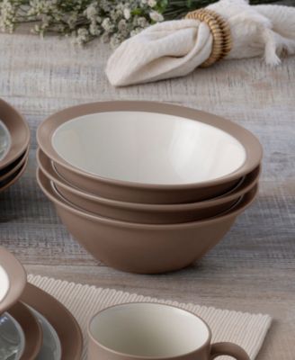 Colorwave Curve&nbsp;Set Of 4  Soup/Cereals, 7", 22 Oz.