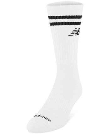 New Balance Men s 3 Pk. Reverse Terry Crew Socks Macy s