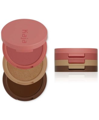 Kaja Face Bento Cream Bronzer, Powder Blush & Highlighter Sculpting Trio - Mochamallow