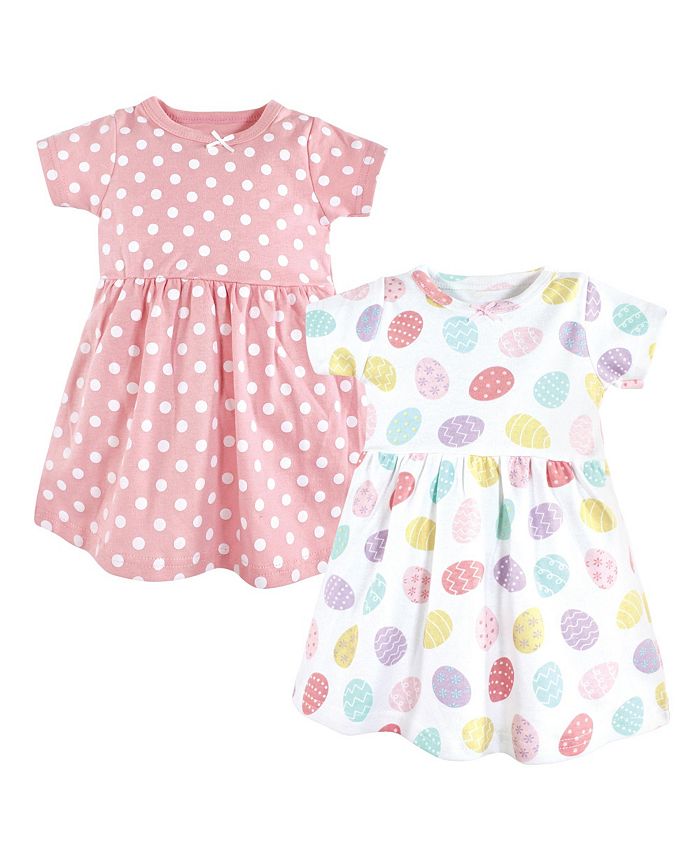 Hudson Baby Hudson Toddler Girl Cotton Dresses, Easter Eggs - Macy's