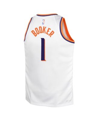 Nike Big Boys Devin Booker White Phoenix Suns Swingman