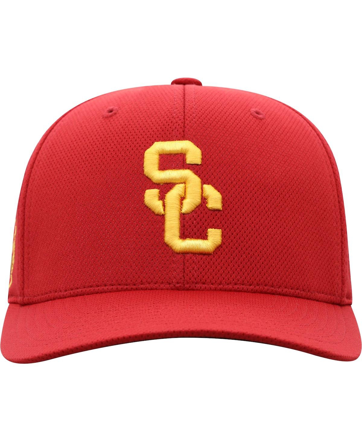 Shop Top Of The World Men's  Cardinal Usc Trojans Reflex Logo Flex Hat