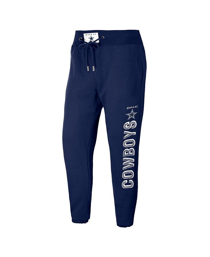 WEAR by Erin Andrews Women's Navy Dallas Cowboys French Terry Jogger ...