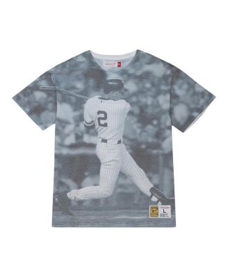 Men's Derek Jeter New York Yankees Cooperstown Collection Highlight Sublimated Player Graphic T-shirt