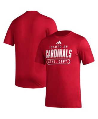 Men's Red Louisville Cardinals AEROREADY Pregame T-shirt