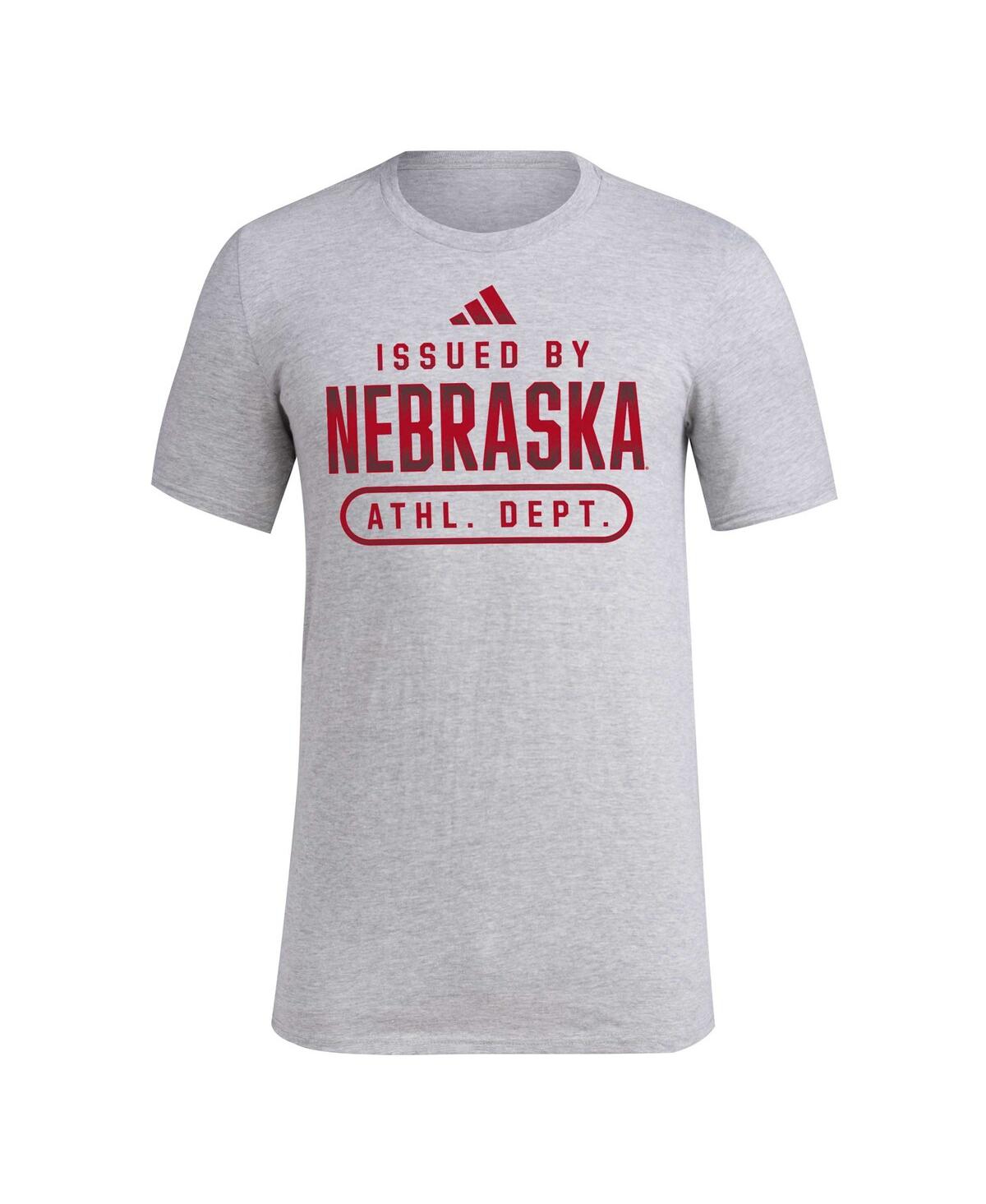 Men's Adidas White Nebraska Huskers Replica Baseball Jersey