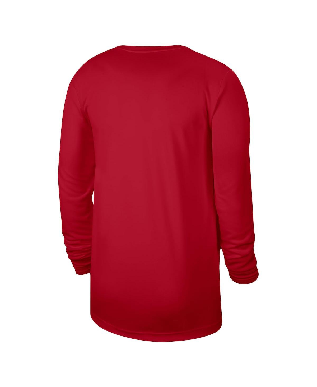 Nike Men's And Women's  Red Toronto Raptors 2023/24 Legend On-court Practice Long Sleeve T-shirt In Red