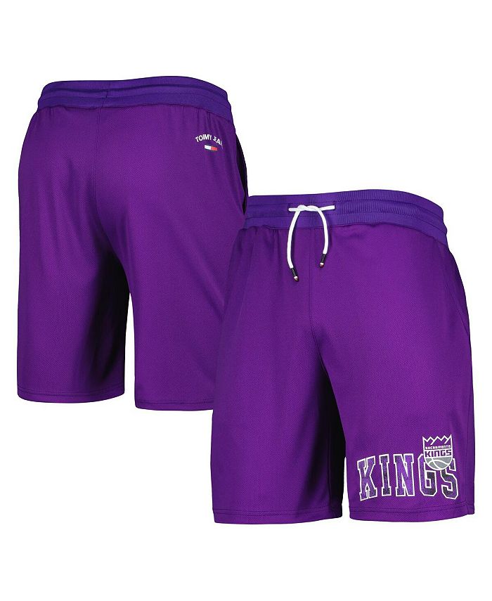 Men s Purple Sacramento Kings Mike Mesh Basketball Shorts