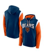 Chicago Bears New Era Combine Authentic Split Defense Pullover Hoodie - Navy