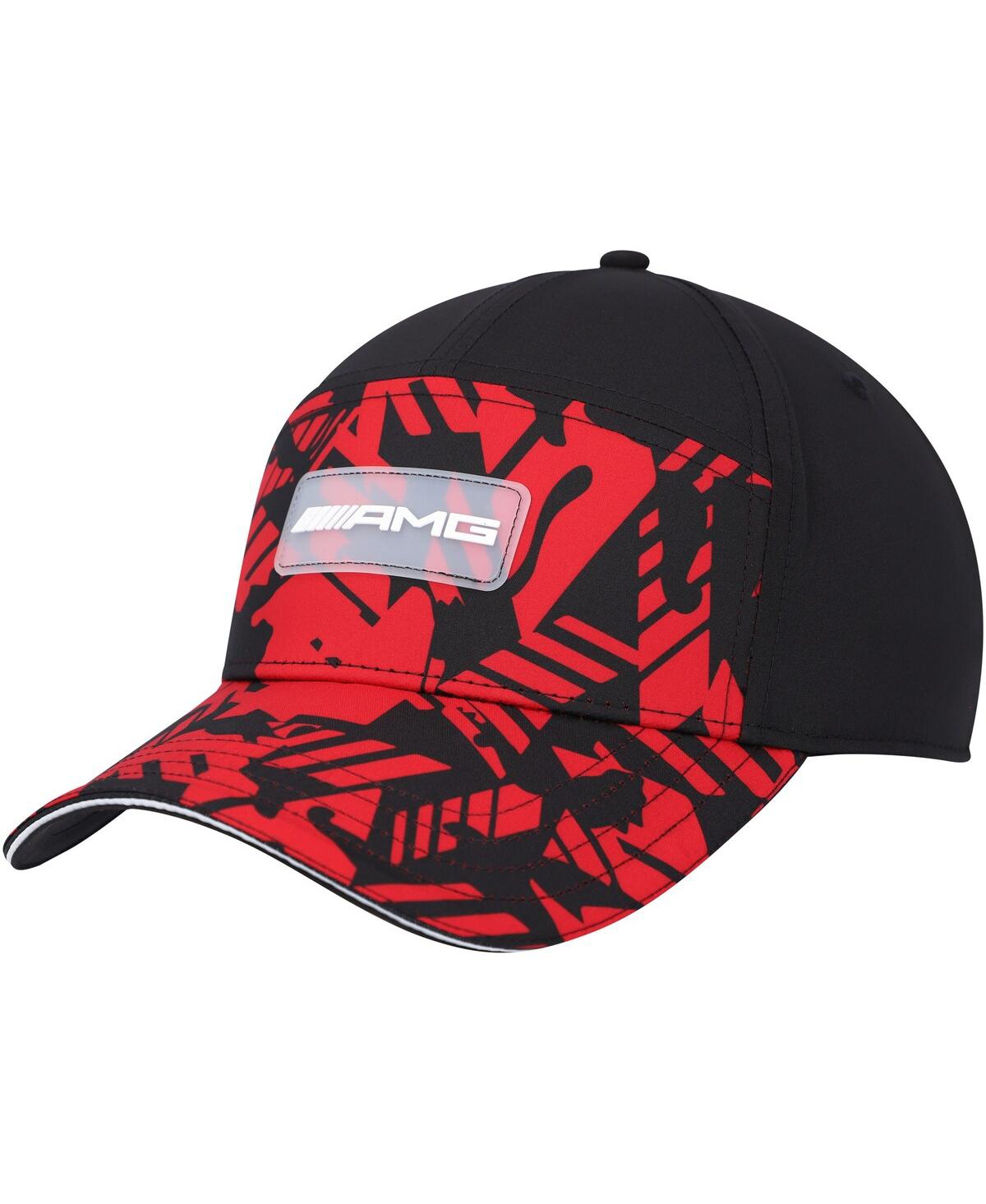 Shop Puma Men's  Black Mercedes-amg Petronas F1 Team Adjustable Hat