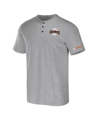 Men's Darius Rucker Collection by Heather Gray San Francisco Giants Henley T-shirt