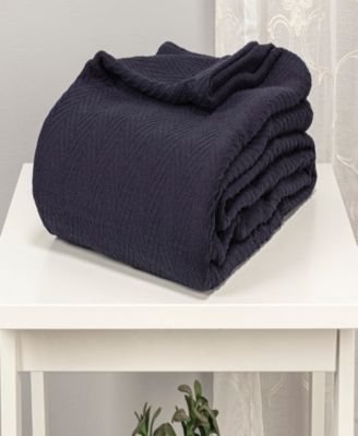Chevron All Season Cotton Blanket, Twin