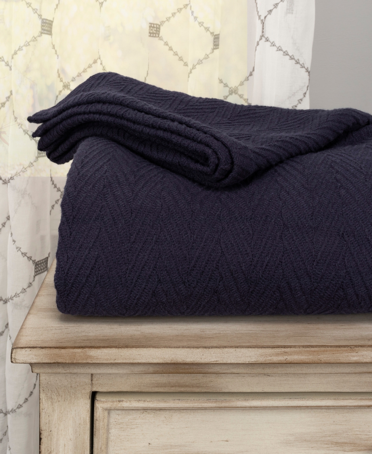 Superior Chevron All Season Cotton Blanket