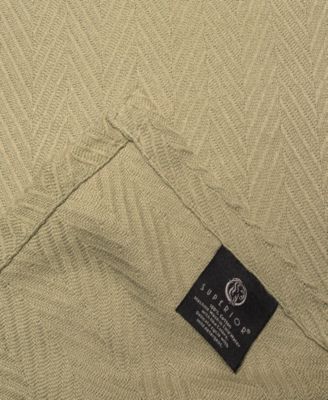 Chevron All Season Cotton Blanket, King