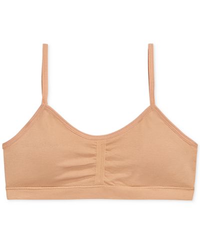 Maidenform Girls' Seamless Ruched Crop Bra