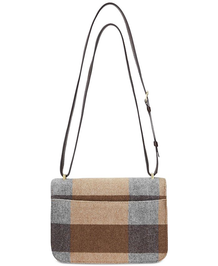 Lauren Ralph Lauren Plaid Wool Twill Sophee Bag Macy's