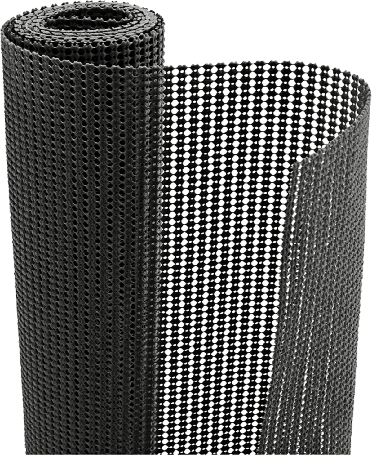 Shop Smart Design Classic Grip Shelf Liner, 12" X 20' Roll In Black