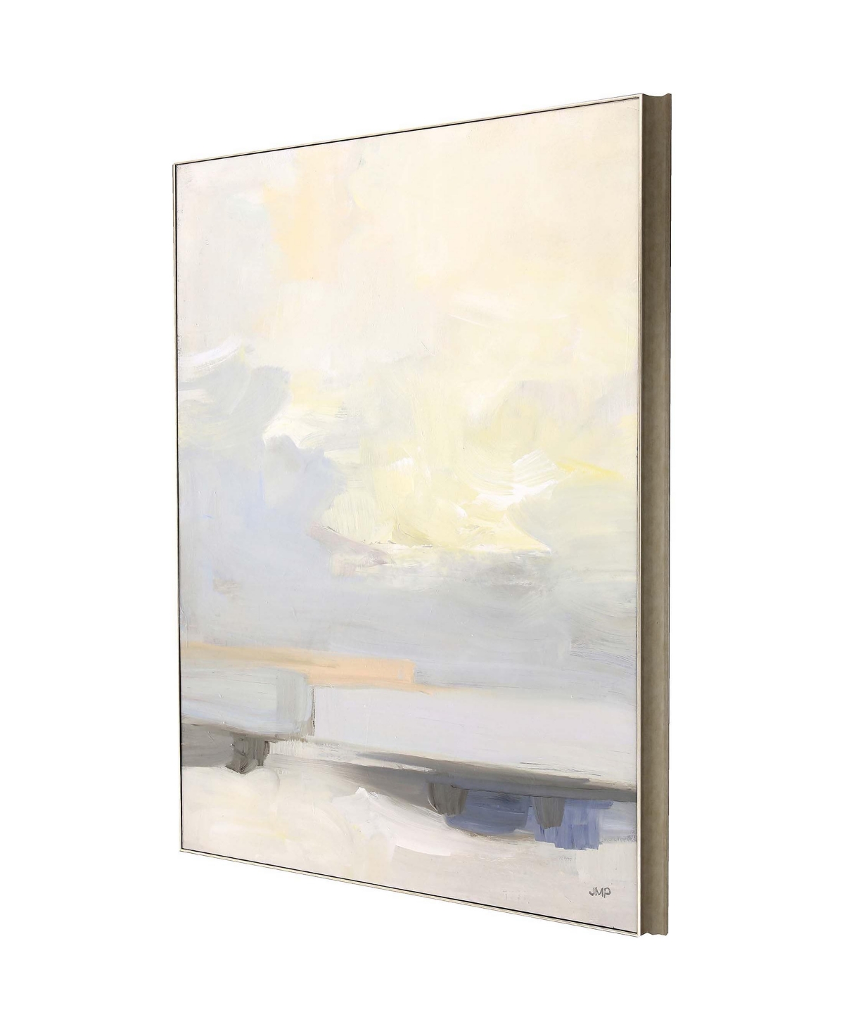 Shop Paragon Picture Gallery Where Land Meets Sky Framed Art In Blue