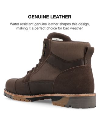 Men's Brute Tru Comfort Foam Cap Toe Lace-up Ankle Boots