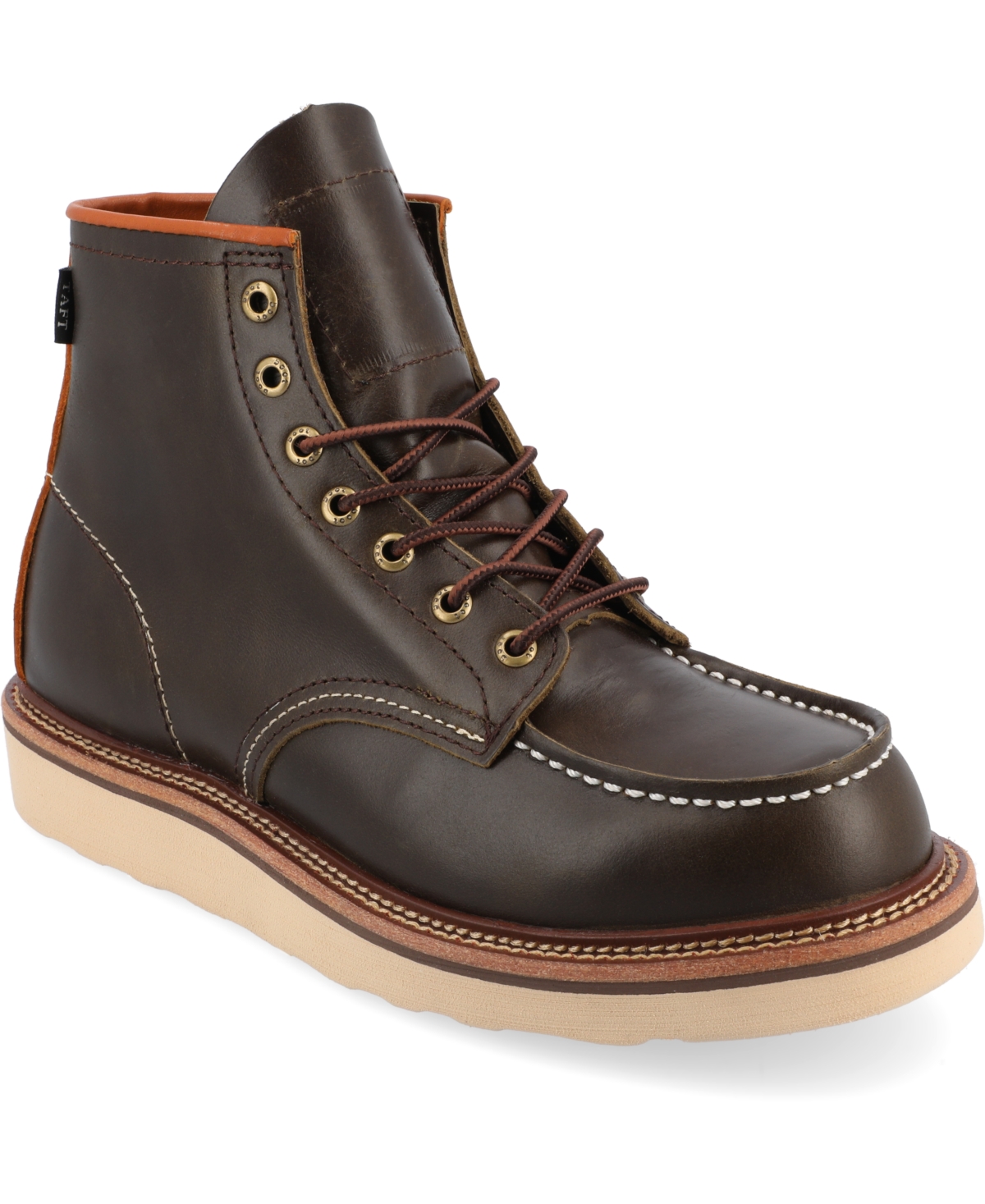 Shop Taft 365 Men's Model 002 Moc-toe Boots In Olive