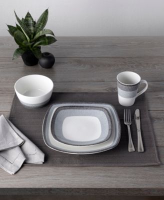 Colorscapes Layers 4 Piece Square Place Setting 