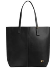 Coach top black tote