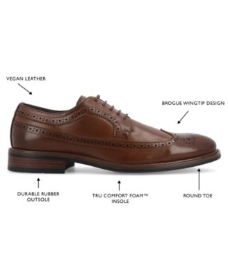 Men's Gordy Tru Comfort Foam Wingtip Lace-Up Dress Shoes
