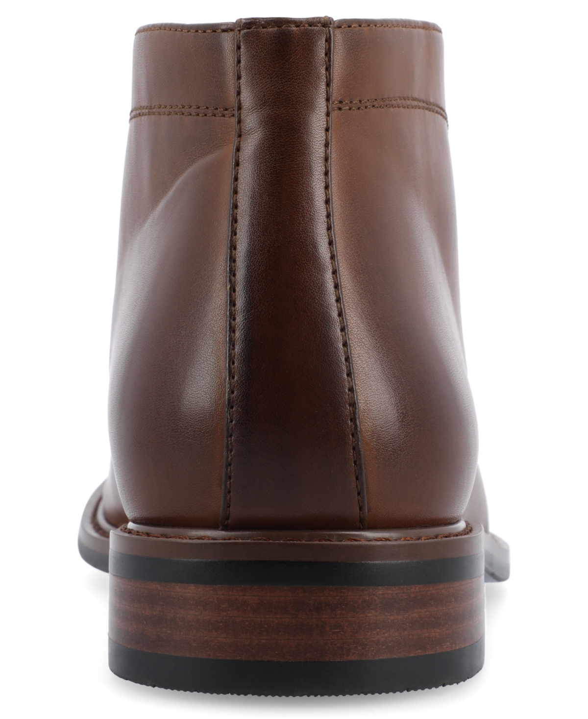 Vance Co. Men's Linus Tru Comfort Foam Plain Toe Lace-Up Chukka Boots